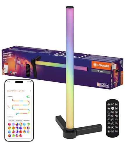 LEDVANCE SMART WIFI CORNER TABLE Magic RGB Télécommande noire