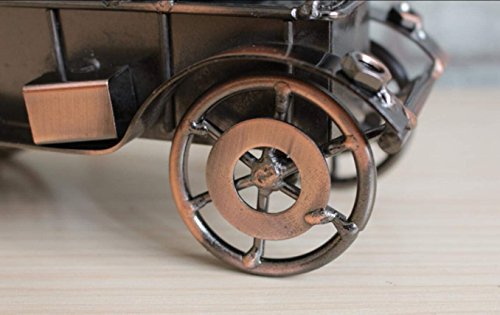 VintageBee Metal Antique Vintage Car Model Home Décor Decoration Ornaments Handmade Handcrafted Collections Collectible Vehicle Toys