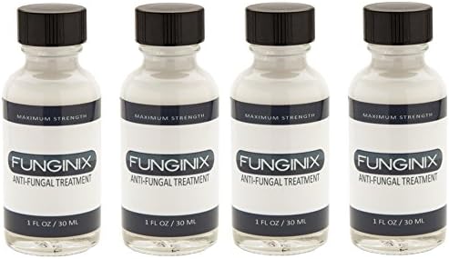 Funginix Natural Fungus Toenail Treatment - Safe, Effective, and Guaranteed! (4 Bottles)