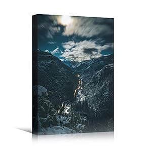 signwin Canvas Wall Art Rocky Views Cool Dramatic...