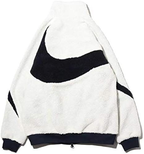 Amazon 国内正規品 Nike As M Nsw Vw Swsh Full Zip Big Swoosh Boa Jacket ナイキ ビッグスウォッシュ ボアジャケット Dark Obsidian Sail Bq6546 114 Xl コート ジャケット 通販