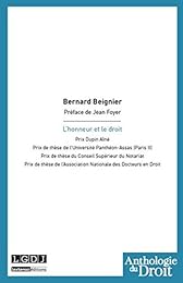 L' honneur et le droit