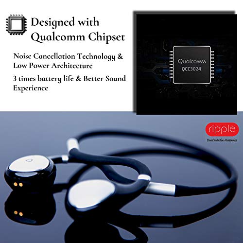 Foldable Bone Conduction Headset SendCord Ripple Bone Conducting