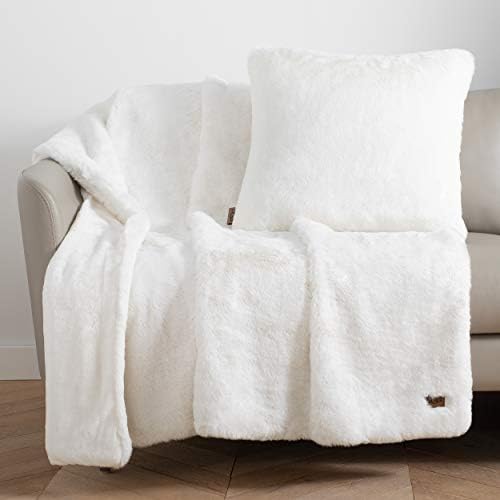 UGG Euphoria Throw Blanket for Couch or Bed Plush Faux Fur