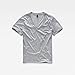 G-Star Raw Men's Base Heather Short Sleeve Vneck T-Shirt 2-Pack