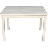 unfinished childrens table and chairs