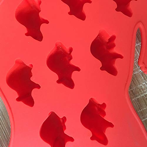 image for Pstars Mouse Ice Cube Tray Silicone Shape Mold Candy Making Gelatin Se