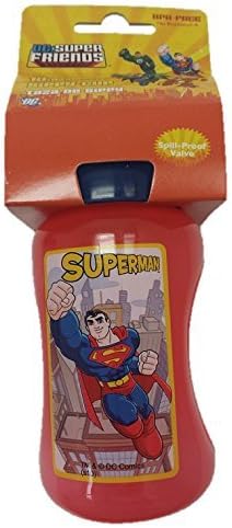 Sippy Cups For Toddlers Spill Proof: Superhero Sippy Cup For Baby and Children (Superman)
