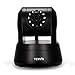 TENVIS TZ100 HD Wireless IP/Network Security Camera, Remote Live View, Capture Picture and Video Clip, Pan & Tilt, Plug&Play, with Two-Way Audio and Night Vision, Motion Detection with Alert (Black)