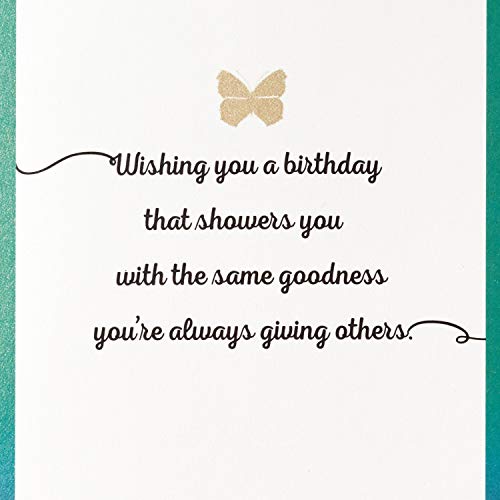 Hallmark Mahogany Birthday Card for Mom (Love, Peace, Joy, Blessed