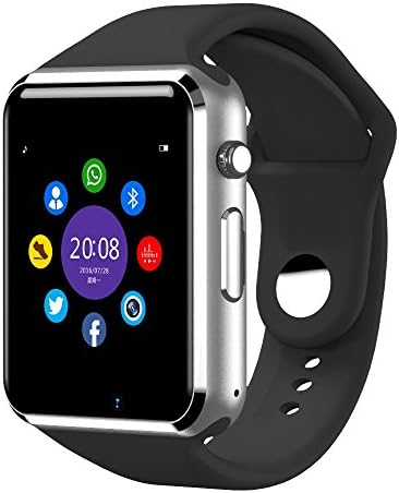 Smart Watch,OURSPOP Bluetooth Touch Screen SmartWatch Unlock Cell Phone SIM 2G GSM With Camera Sleep Monitor,Push Message,Anti lost etc for Men Women Kids Boys Girls