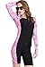 Cokar Swimsuit for Women One Piece Pink Floral Print