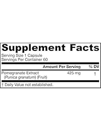 Jarrow Formulas pomguard, POMCAP, 60, 1, 1