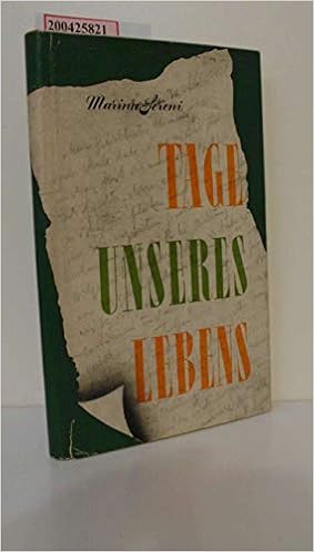 Tage Unseres Lebens Amazon De Sereni Marina Bucher