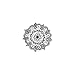Tattify Intricate Mandala Temporary Tattoo - Watering Hole (Set of 2) - Other Styles Available - Fashionable Temporary Tattoos - Long Lasting and Waterproof