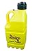 2 Pack Sunoco 5 Gallon Yellow Race Utility Jugs and 2 Deluxe Filler Hoses