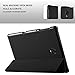 IVSO Case for Samsung Galaxy Tab A 10.5, Slim Smart Case PC Back Cover for Samsung Galaxy Tab A 10.5 2018 Release SM-T590 (Wi-Fi)& SM-T595 (LTE) Tablet(Black)