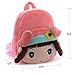 Gloveleya Kids Backpack Girls Backpack Toddler Backpack for Girls Plush Toys Angela Piggy Girl Pink 8 Inches