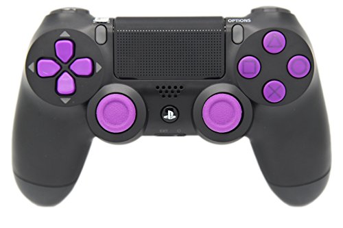 Purple Out PS4 Rapid Fire Modded Controller, Works With All Games, COD, Rapid Fire, Dropshot, Akimbo & More