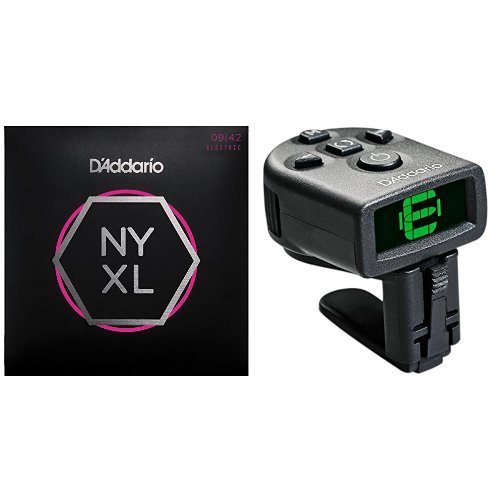 D addario nyxl extra light guitar strings and ns micro …