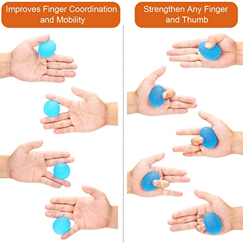 Grip Strength Trainer Finger Exerciser Hand Exercise Balls