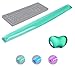 Silicone Gel Keyboard Wrist Rest Set Plus - ABRONDA Keyboard & Mouse Wrist Support Pad Office, Computer, Laptop, Mac - Durable, Comfortable and Pain Relief- Green Set