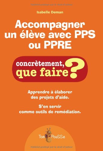 Accompagner un élève avec PPS ou PPRE