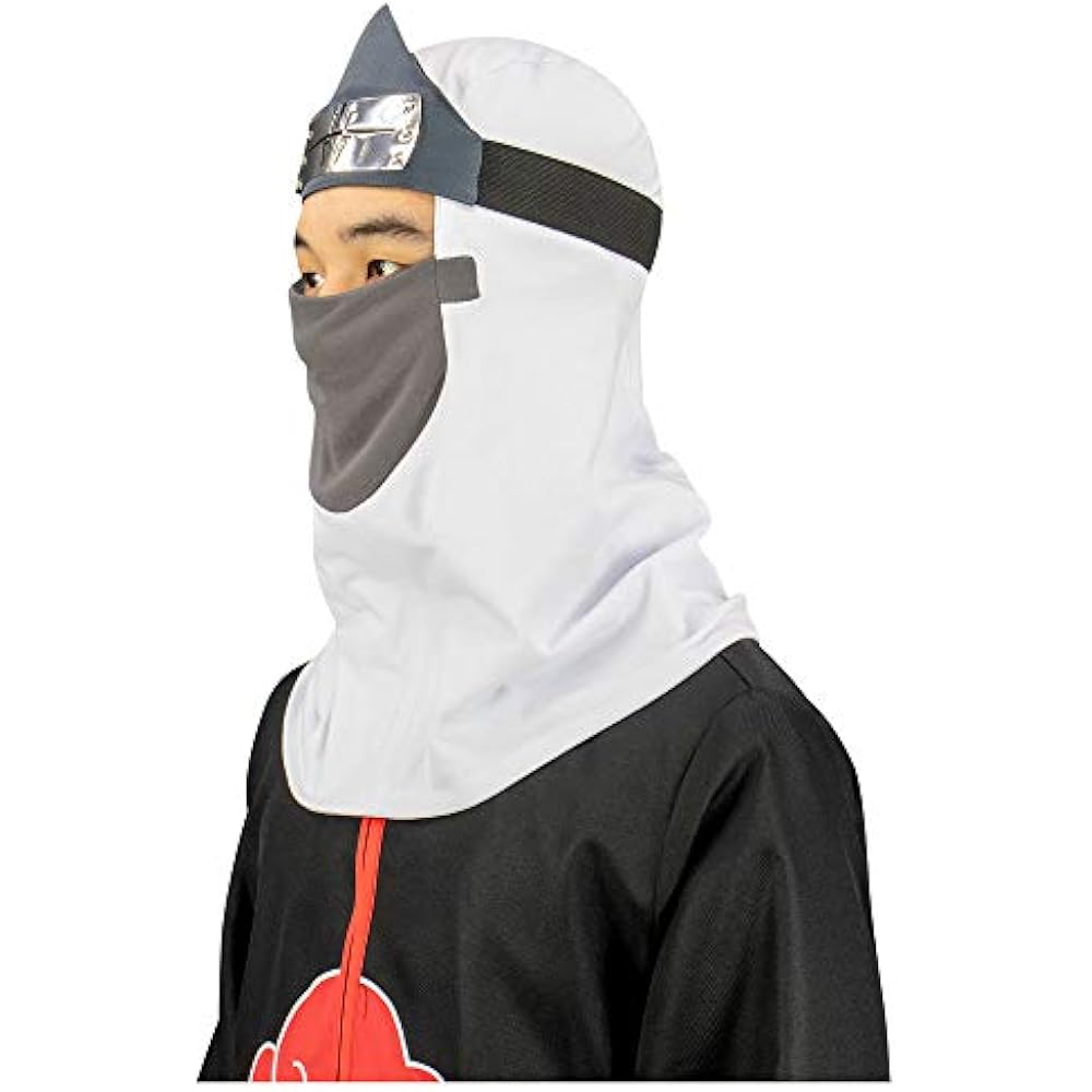 Cosplay Headbands Accessories Kakuzu Helmet Veil (White) Clothing