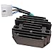 Holdwell 12V Voltage Regulator 15533-64600 H1550-64600 76611-55440 for Kubota Tractor B8200D B8200HST-D B8200E B8200HST-E B6200D B6200E B6200HST-D B6200HST-E