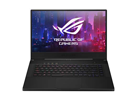 ROG Zephyrus M Thin and Portable Gaming Laptop, 15.6” 144Hz Full HD IPS, NVIDIA GeForce GTX 1660 Ti, Intel Core i7-9750H, 16GB DDR4 RAM, 512B PCIe SSD, Per-Key RGB, Windows 10 Pro, GU502GU-XB74