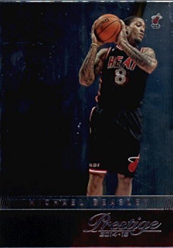 2014/ 15 Panini Prestige Basketball Card # 160 Michael Beasley - Miami Heat