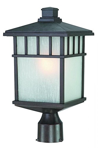 Dolan Designs 9116-34 Barton 1 Light Post Light, Olde World Iron