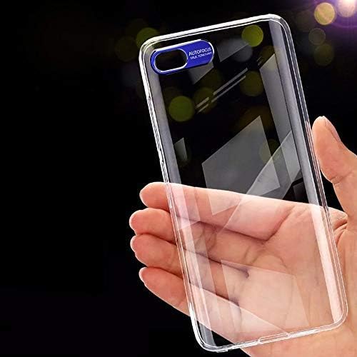 Vaku ® iPhone 5/ iPhone 5s/ iPhone SE Transparent Case Metal Camera Ultra-Clear Transparent View with Anodized Aluminium Finish Back Cover - Trans Blue