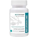 Metatrition Melatonin 3mg Nutritional Supplements, 60 Count