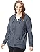 Just My Size Womens Plus Full-Zip Hoodie, Lightweight Zip-up Jacket, Dada Gray Pe Heather, 3X US