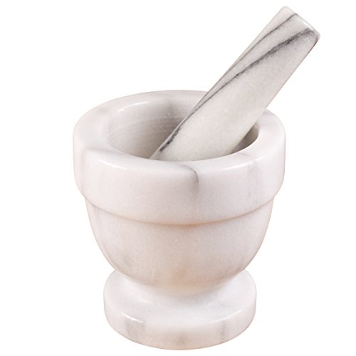 Evco International Creative Home 74002R Marble/Pestle, White