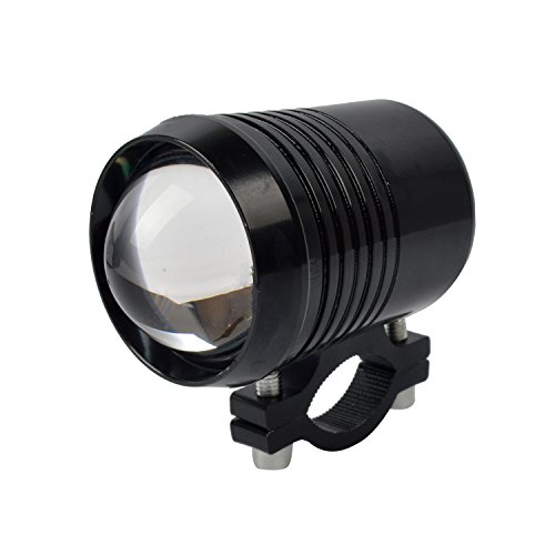 TaiTian 12V 30W CREE Motorbike Motorcycle Led Headlight U2 LED Driving Fog Spot Head Light (Black)