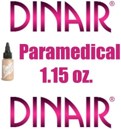 DINAIR PARAMEDICAL MAKEUP - COVER ACNE, ROSACEA, SCARS, PSORIASIS, TATTOO, FACELIFT - DARK GOLDEN BEIGE - 1.15 oz.