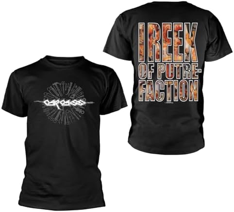 Amazon.com: Carcass 'Necro Head' (Black) Long Sleeve Shirt (XX
