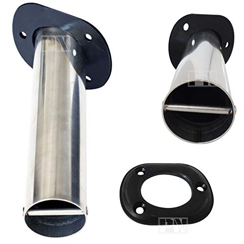 PRONAVY - Rutenhalter Bootsrutenhalter Edelstahl 304 Bis 30° neigbar für den Deckeneinbau, Bündig montiert… – Bild 5