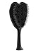 Tangle Angel Xtreme Hair Brush - Detangles Wet and Dry Hair - Ergonomic Shape With Heat Resistant Antibacterial Bristles - Perfect for Extensions, Weaves, Curly Hair, and More - Black / Black