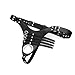 Strap-On Dildo Harness, Hezong Fetish Adjustable Best Female Strap on (Black)