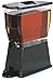 Carlisle FoodService Products Trimline Rectangular Beverage Dispenser Drink Dispenser with Spigot for Catering, Buffets, Restaurants, Polycarbonate (Pc), 3.5 Gallons, Black