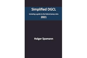 Simplified DGCL: including a guide to the federal proxy rules (2021)