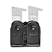 Aker Leather 616 Carry Comp II, Double Magazine Pouch, Black, 9/40 Caliber