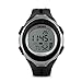 Men Sports Digital Watch, Fashion Casual Wristwatches Temperature Multifunction Waterproof Wrist Watch PU Rubber Strap Water-resistant Thermometer