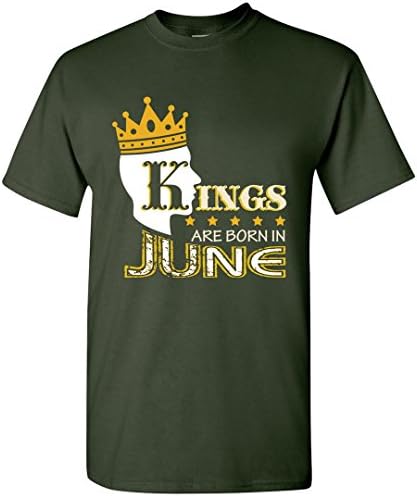 Funny T-Shirt Kings Are Born In June 4he1 T-Shirt