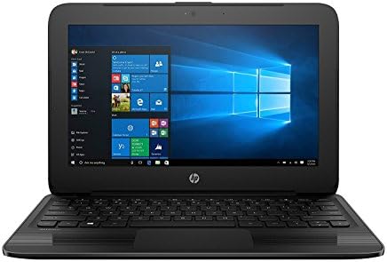 HP Lightweight Stream Pro 11.6in Notebook -Intel Celeron N3060, 4GB Ram, 64GB SSD, Intel HD Graphics, Windows 10 Pro (Renewed)