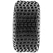SunF A011 Sport XC ATV Golf-Cart Lawn-Mower Tire 22x11-8, 6 PR, Square-Knobby Tread, Tubeless