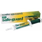 Safe-Guard Equine Paste 10% Fenbendazole Horse Wormer Control Lungworm Stomach and Intestinal Apple Flavor.